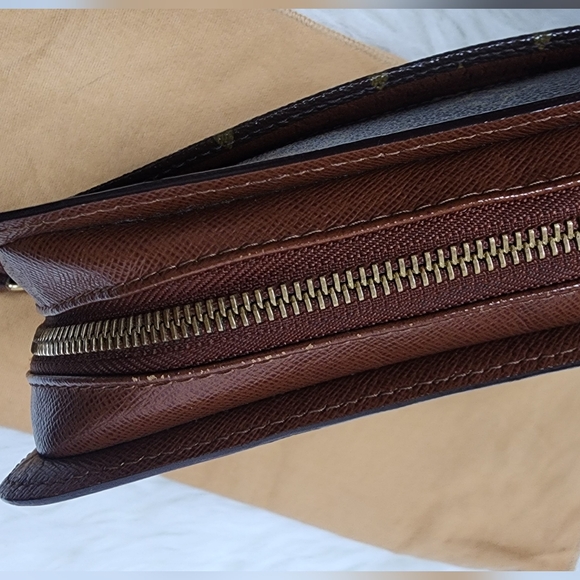 Authentic Louis Vuitton Monogram Orsay Clutch Hand Bag Full Set - Picture 9 of 16